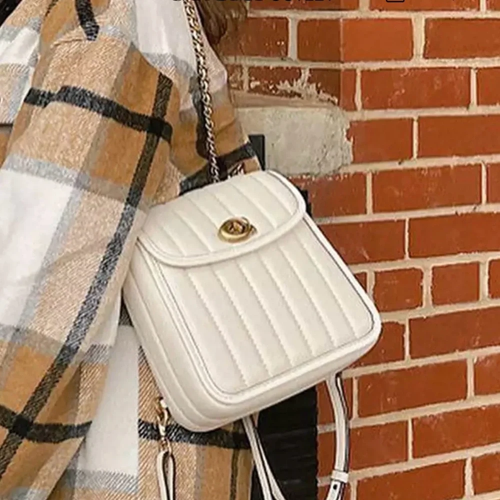 Coach Madison 18 Quilted Leather Convertible Backpack - Picture 6 of 16